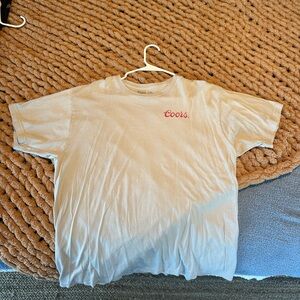 Coors White Short Sleeve Tee